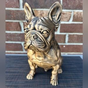 Charming French Bulldog Statue